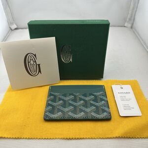 Goyard Saint Sulpice Green Card Holder Authentic New With Tags Paris July 2025